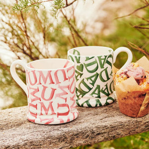 Emma Bridgewater M.U.M Pink Half Pint Mug