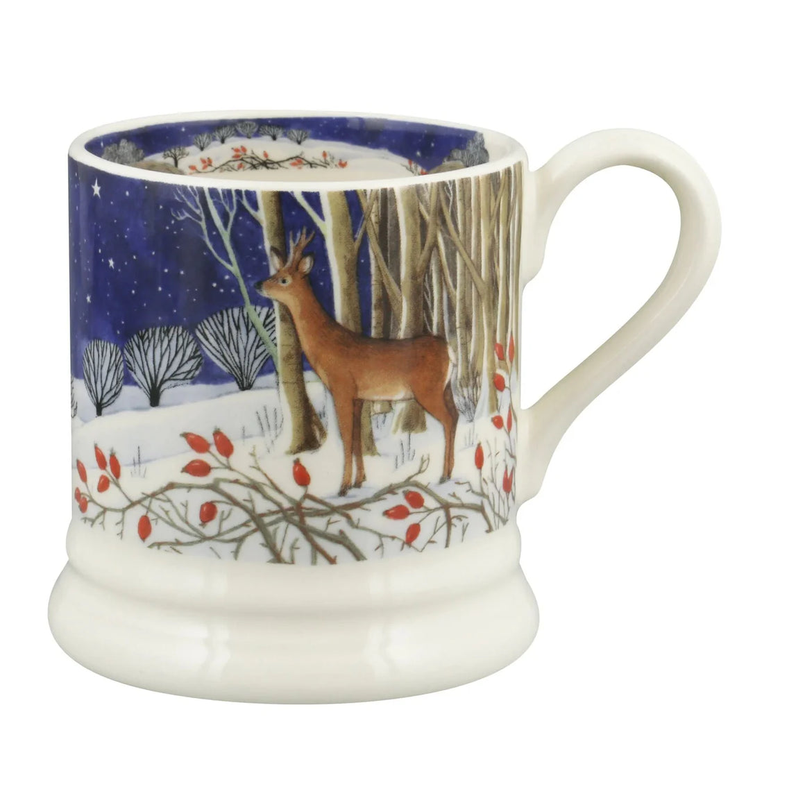 Emma Bridgewater Midnight Deer Half Pint Mug