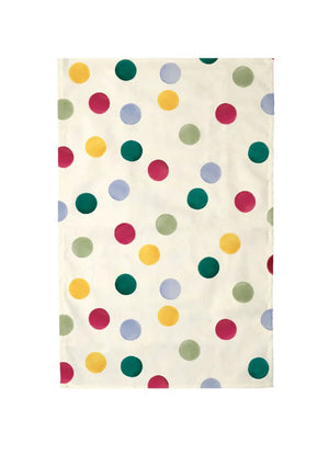 Emma Bridgewater Big Polka Dot Double Oven Glove & Tea Towel Set