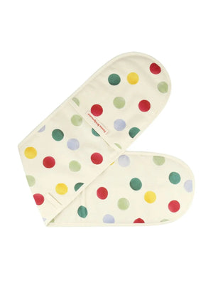 Emma Bridgewater Big Polka Dot Double Oven Glove & Tea Towel Set