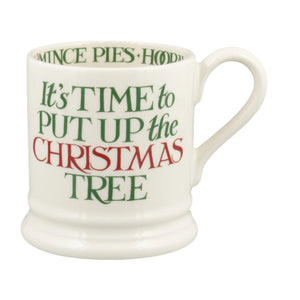 Emma Bridgewater Christmas Toast & Marmalade Christmas Tree Half Pint Mug