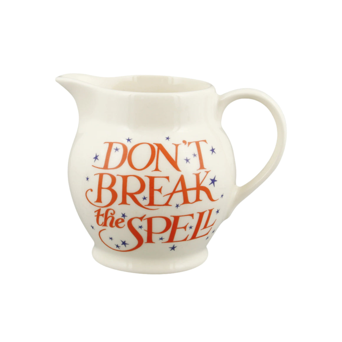 Emma Bridgewater Halloween Toast & Marmalade Don't Break The Spell Half Pint Jug