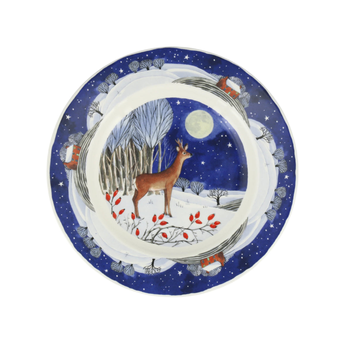 Emma Bridgewater Midnight Deer 8.5" Side Plate