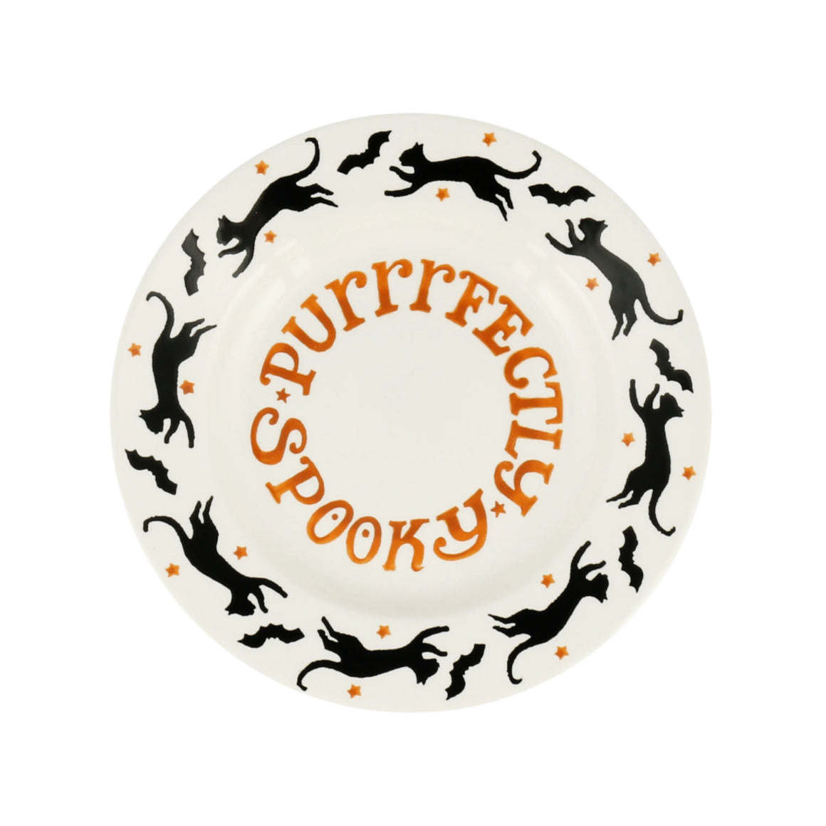 Emma Bridgewater The Wise Witches Black Cats 8.5" Side Plate