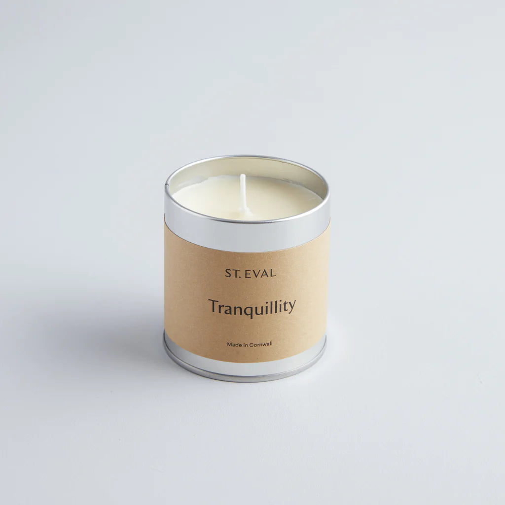 St Eval Tranquility Tin Candle