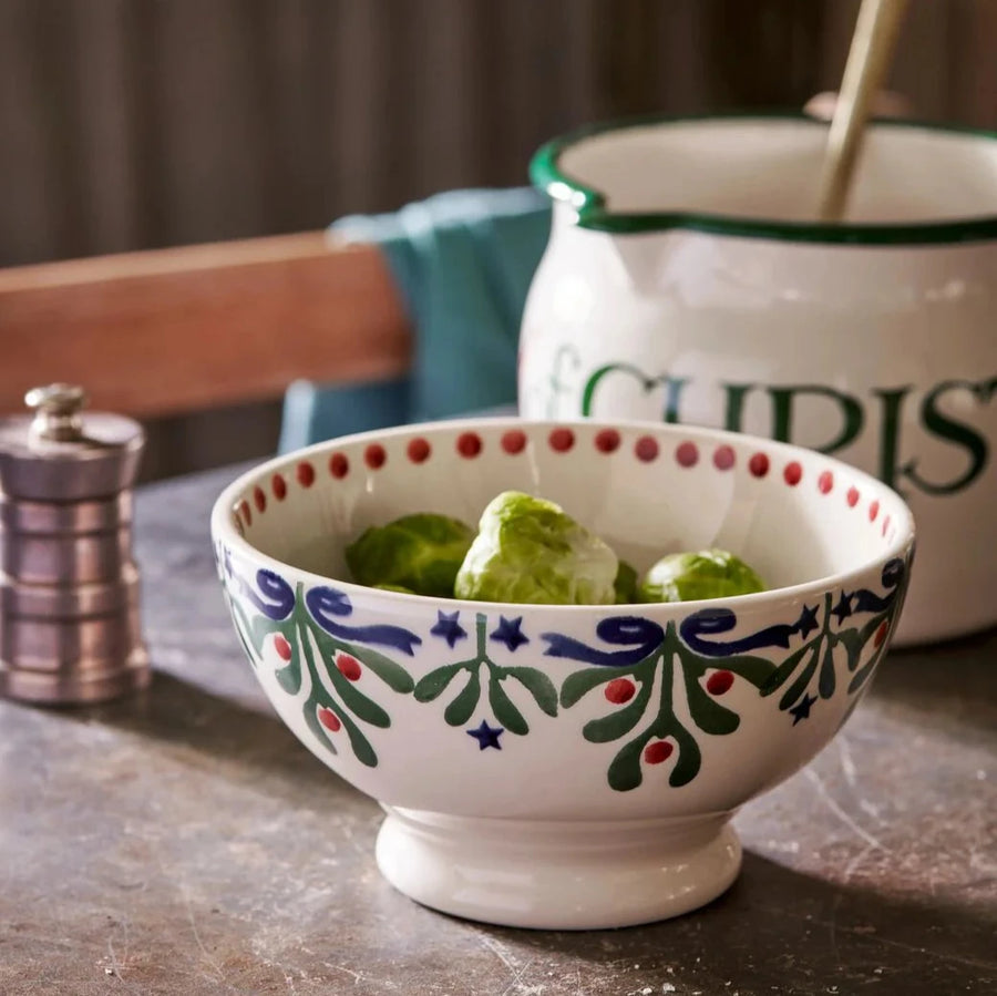 Emma Bridgewater Mistletoe French Bowl