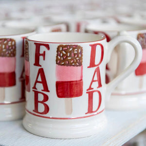 Emma Bridgewater Fab Dad Half Pint Mug