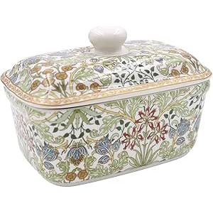 Lesser and Pavey Water Hyacinth Butter Dish