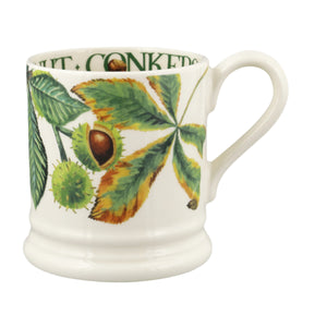 Emma Bridgewater Horse Chestnut & Conker Half Pint Mug