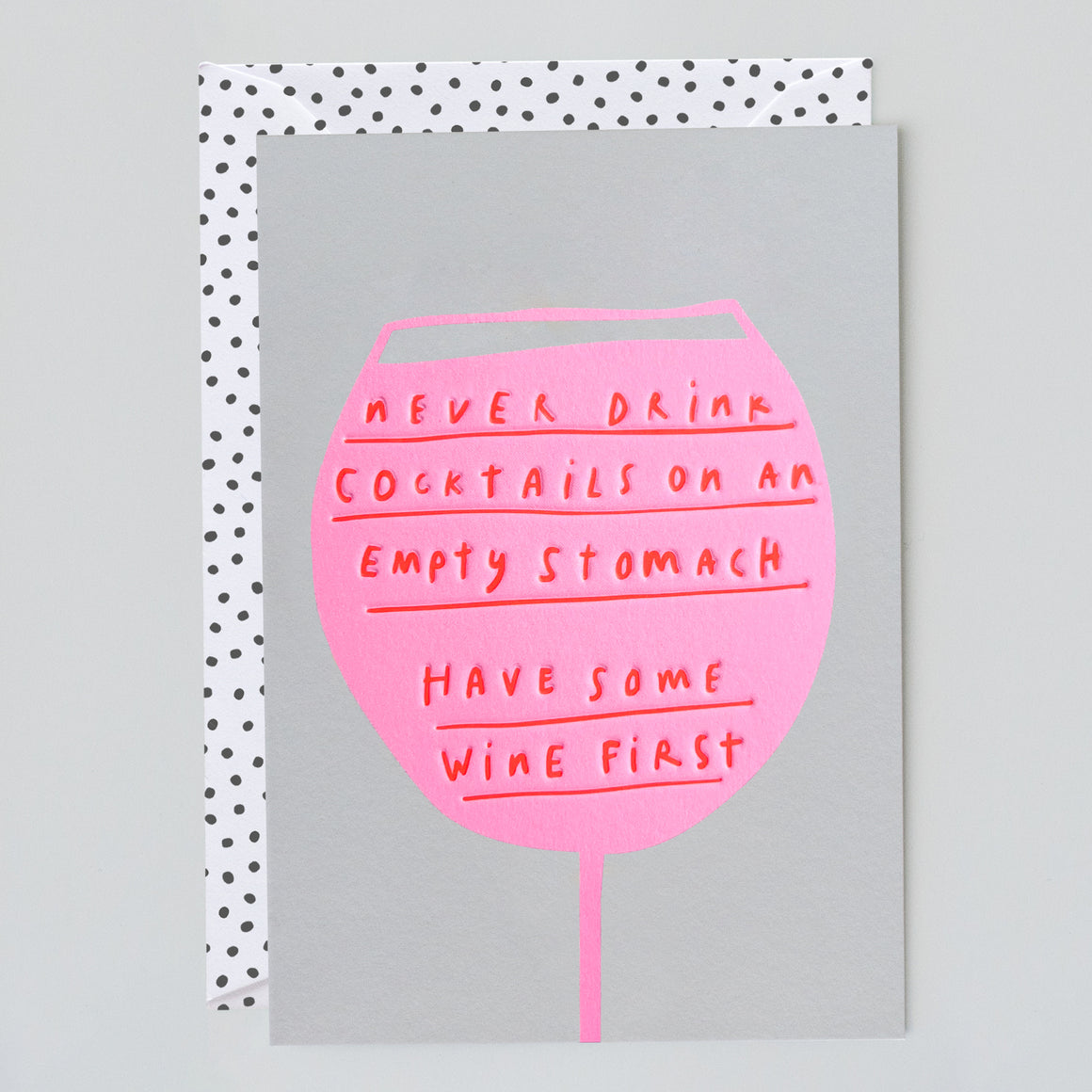 Rosie Made a Thing Wine First Card