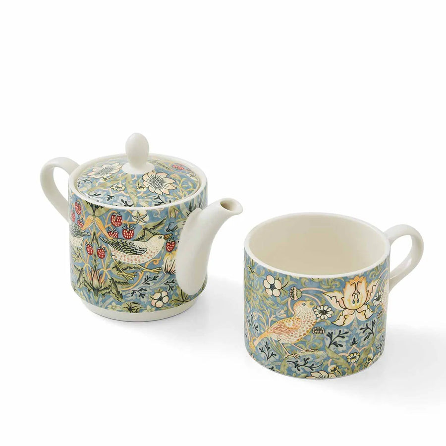 Spode William Morris & Co Strawberry Thief Tea for One