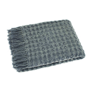 Walton & Co Waffle Cotton Throw - All Colours