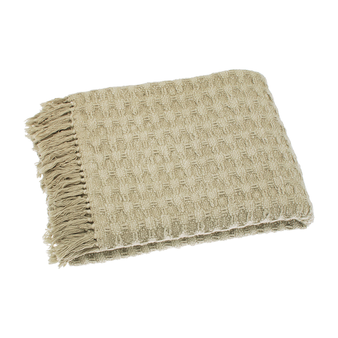 Walton & Co Waffle Cotton Throw - All Colours