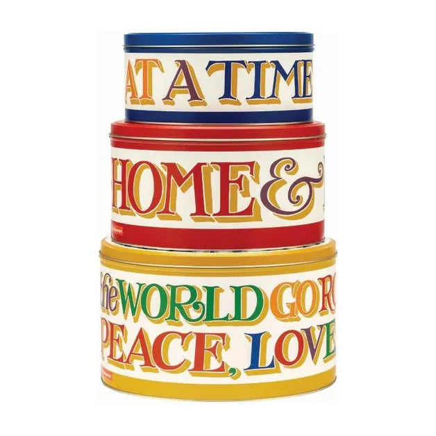 Emma Bridgewater Brighter World Set of Cake Tins