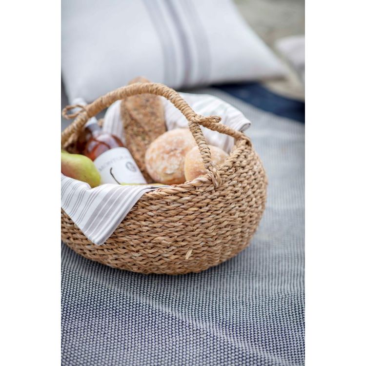 Garden Trading Brading Picnic Basket Natural