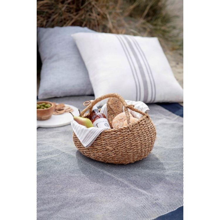 Garden Trading Brading Picnic Basket Natural