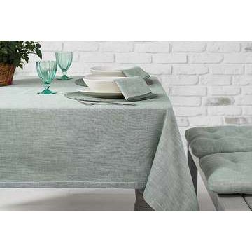 Waltons & Co Chambray Moss Table Cloth - All Sizes