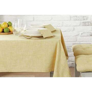 Walton & Co Chambray Saffron Table Cloth - All Sizes