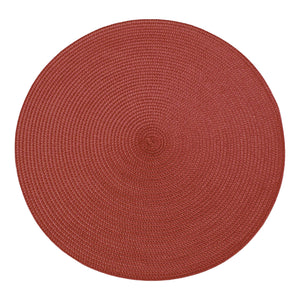 Walton & Co Ribbed Merlot Placemat