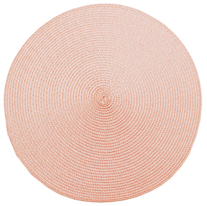 Walton & Co Ribbed Pink Placemat