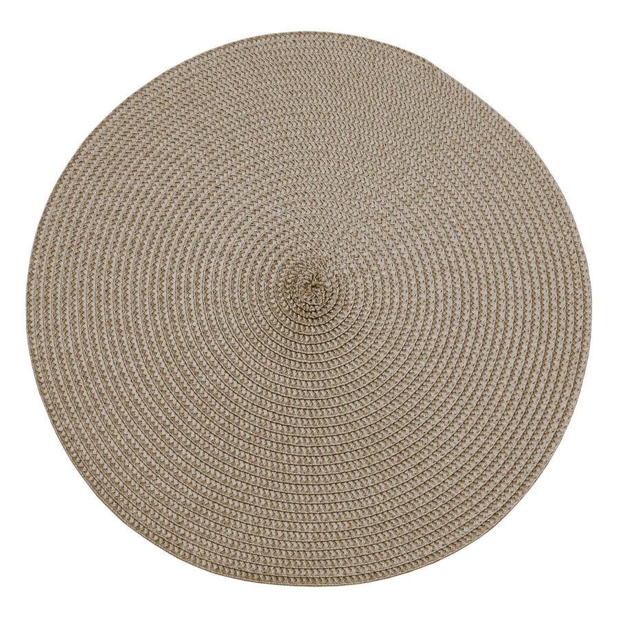 Walton & Co Ribbed Truffle Placemat