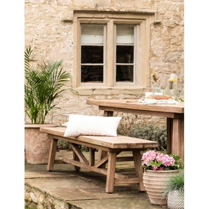 Garden Trading Chilford Solid Wood Bench Large