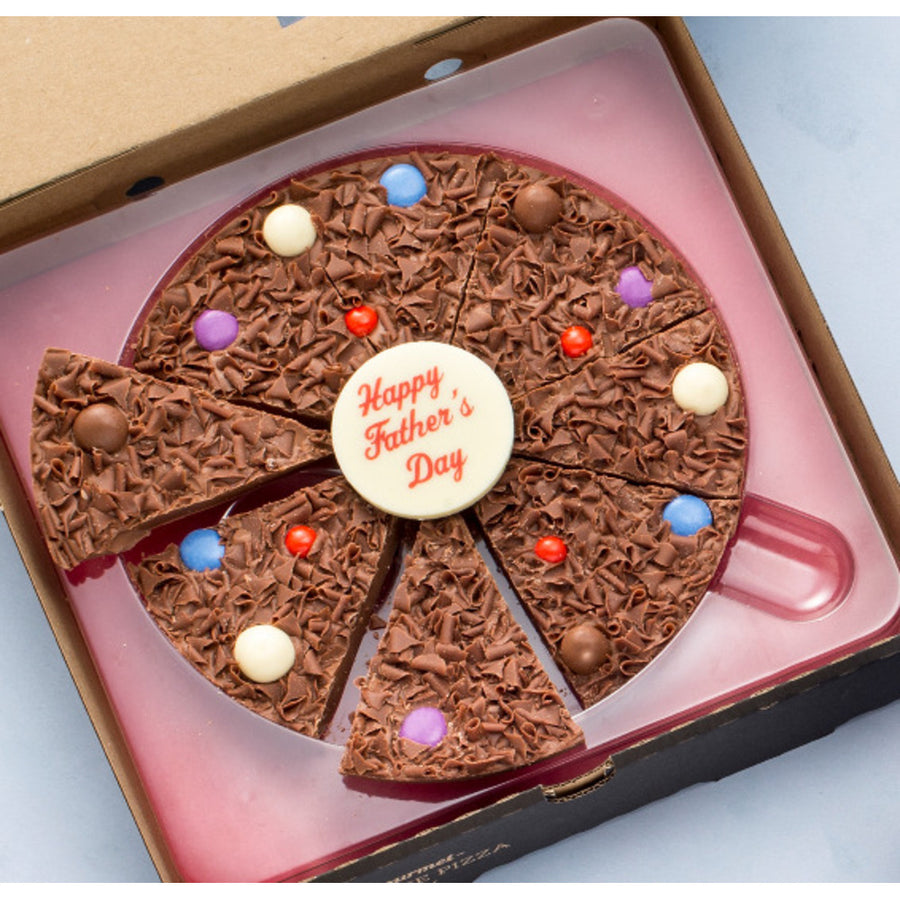 The Gourmet Chocolate Pizza Company Dad 7" Pizza