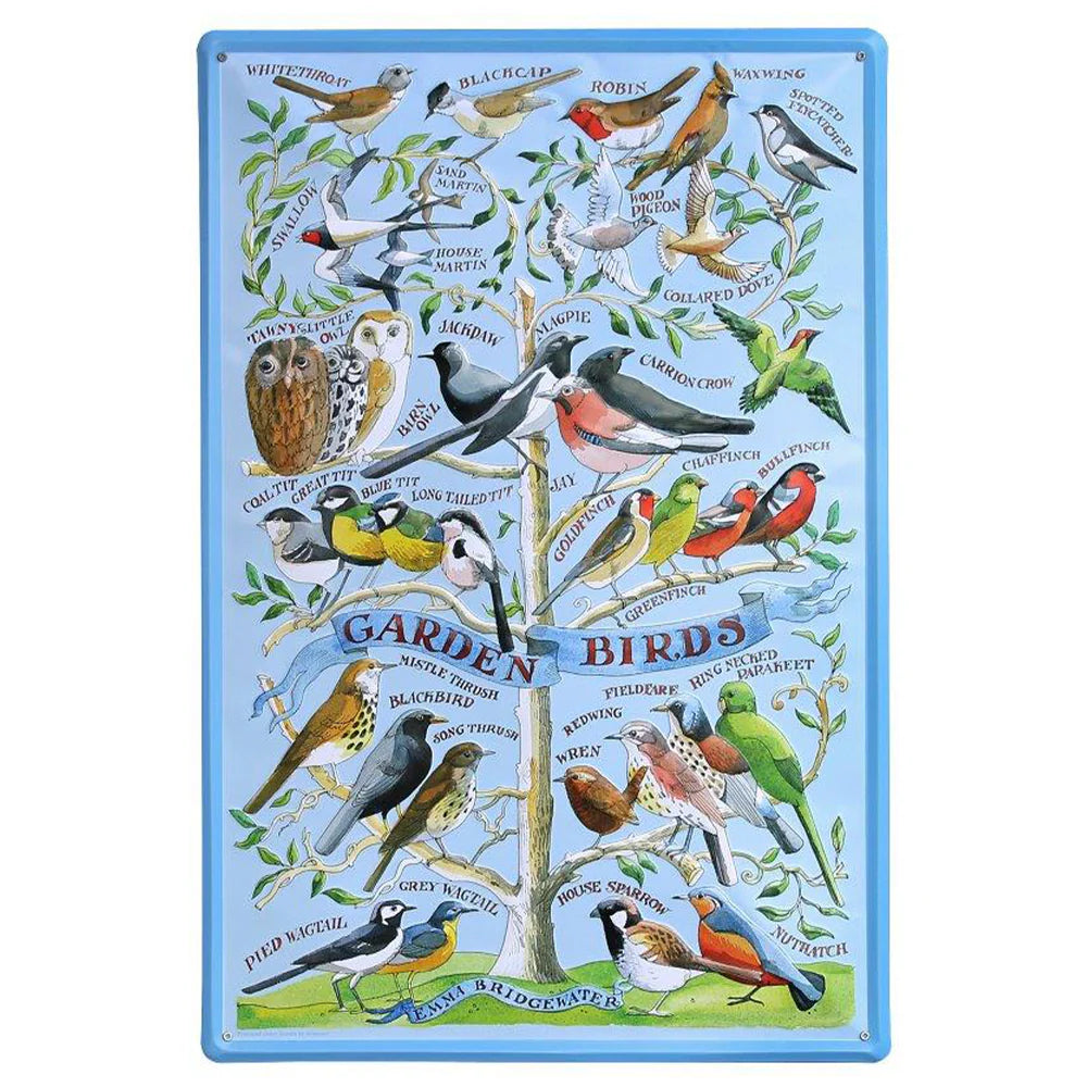 Emma Bridgewater Birds Metal Sign