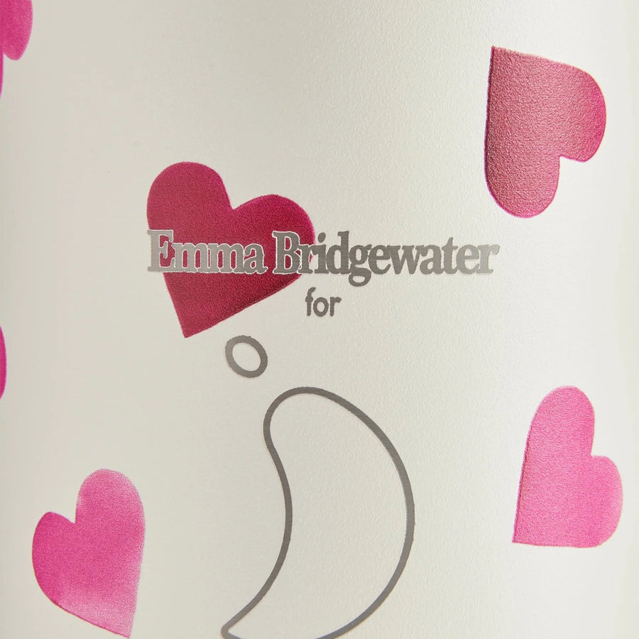 Chilly's Emma Bridgewater Pink Hearts 500ml Bottle