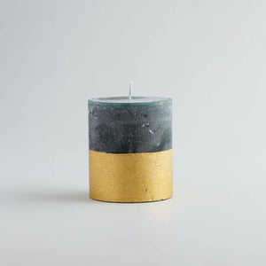 St. Eval Half Dipped Winter Thyme Pillar Candle