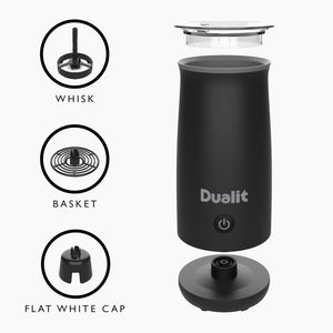 Dualit Black Handheld Milk Frother