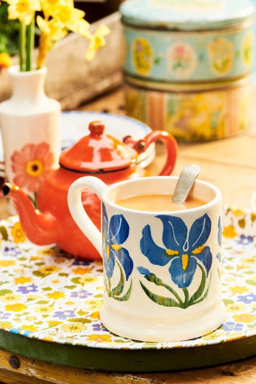 Emma Bridgewater Iris Half PInt Mug