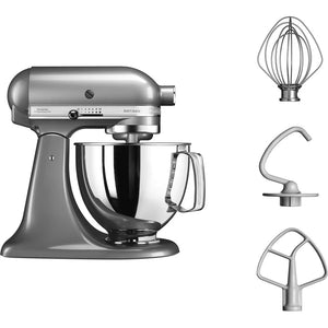 KitchenAid Artisan 125 Model Contour Silver Stand Mixer - Offer ends 31/12/2024