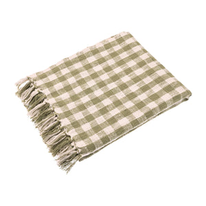 Walton & Co Gingham Throw - All Colours