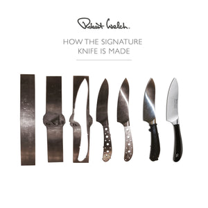 Robert Welch Signature Knife Block Set with Pull Through Sharpener