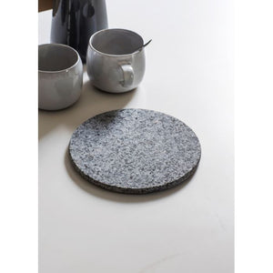 Garden Trading Granite Round Trivet Carbon