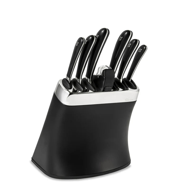 Robert Welch Signature Knife Block Set with Pull Through Sharpener