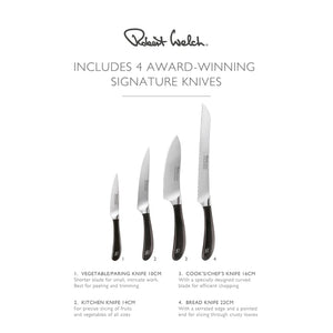 Robert Welch Ash Q Knife Block Set