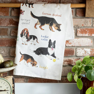 Sarah Edmonds Sniffers Tea Towel