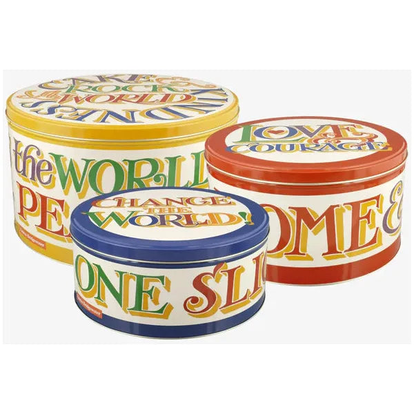 Emma Bridgewater Brighter World Set of Cake Tins