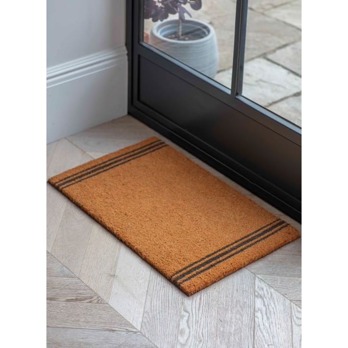 Garden Trading Doormat Triple Stripe Small Natural