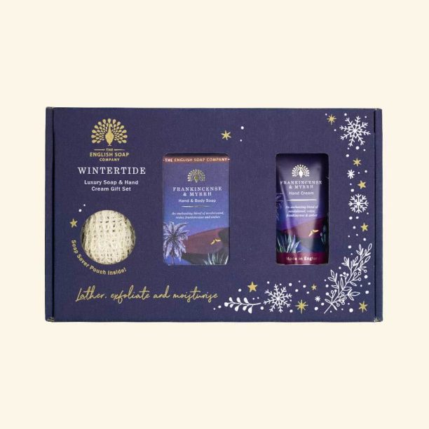 English Soap Frankincense & Myrrh Soap & Handcream