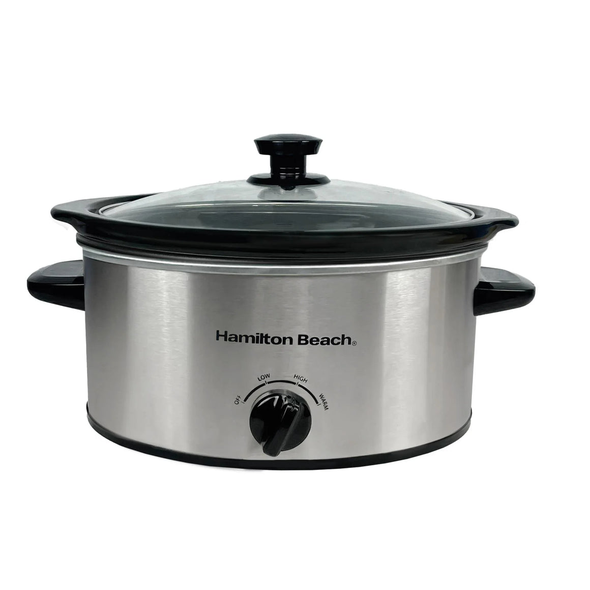 Hamilton Beach Chrome 3.5Ltr Slow Cooker