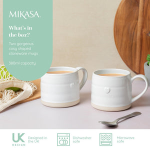 Creative Tops Mikasa Heart Mugs