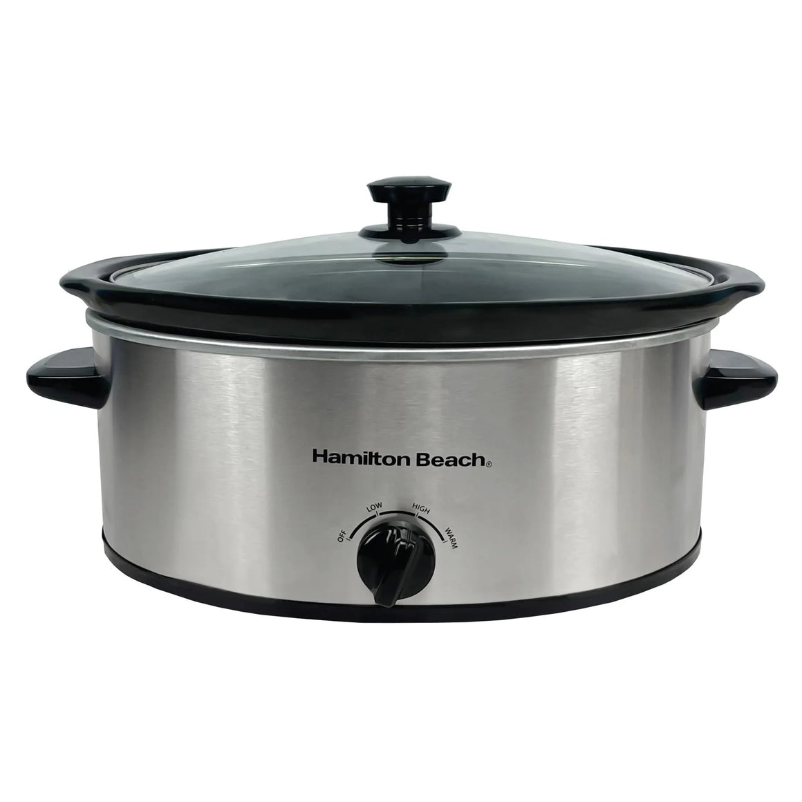 Hamilton Beach  Chrome 6.5Ltr Slow Cooker