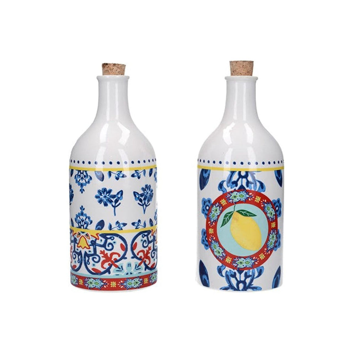 KitchenCraft World Of Flavours 500 ML Ceramic Oil & Vinegar Set