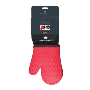 MasterClass Silicone Red Double Oven Gloves