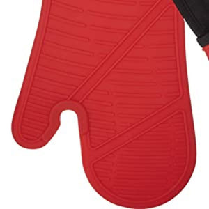 MasterClass Silicone Red Double Oven Gloves