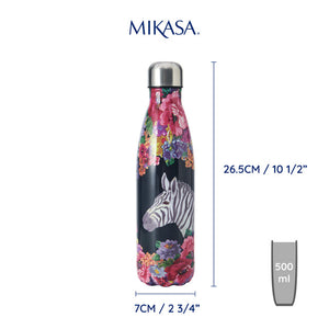 Creative Tops Mikasa Wild At Heart Zebra Bottle