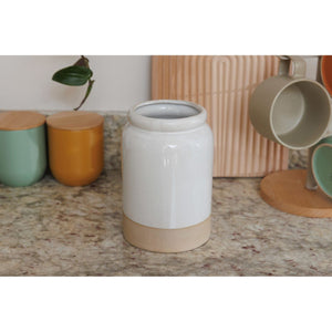 KitchenCraft Idilica Stoneware Utensil Holder